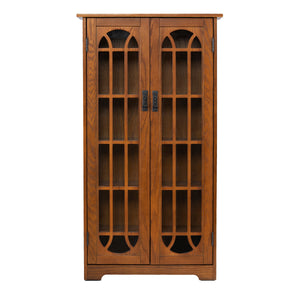 Double-door cabinet w/ media storage Image 4