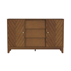 Midcentury accent cabinet with storage Image 3