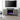 Gray TV stand with color changing fireplace Image 1