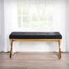 Upholstered bench for entryway or bedroom Image 1