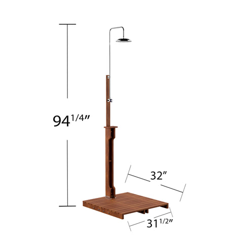 Image of Freestanding outdoor shower Image 8