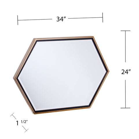 Image of Wide-beveled polygonal mirror Image 8