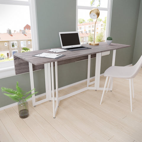 Image of Versatile drop-leaf dining table Image 5