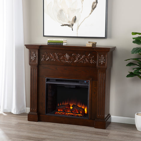 Image of Timelessly designed electric fireplace Image 4