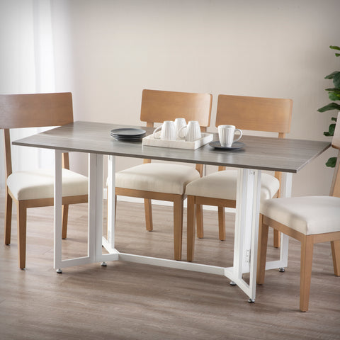 Image of Versatile drop-leaf dining table Image 1