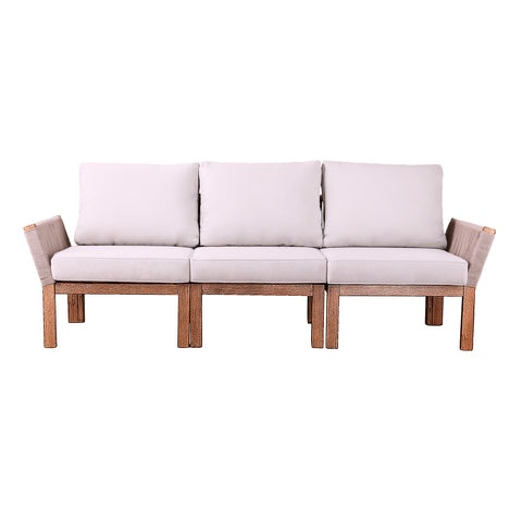 Image of Outdoor sofa w/ removable cushions Image 4