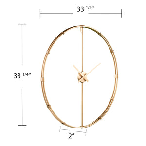 Round hanging wall clock Image 10