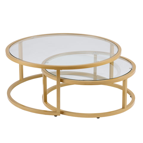 Image of Set of 2 nesting coffee tables Image 10