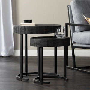 Pair of nesting accent tables Image 1