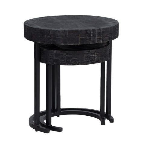 Image of Pair of nesting accent tables Image 7