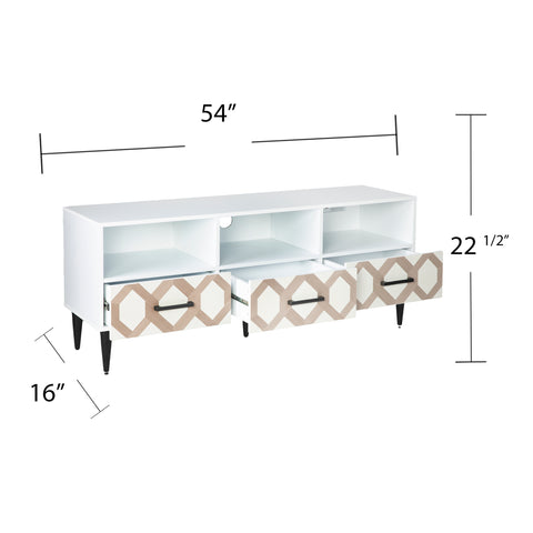 Image of Versatile media console with storage Image 7