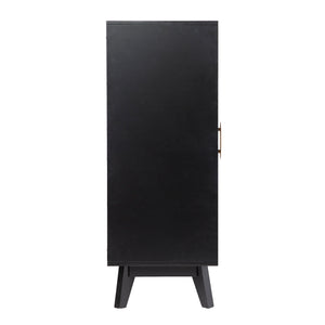 Elevated black accent cabinet  Image 8