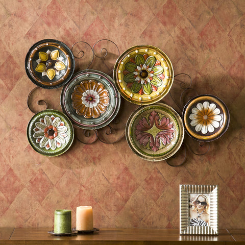 Image of Marinci Scattered Italian Plates Wall Art