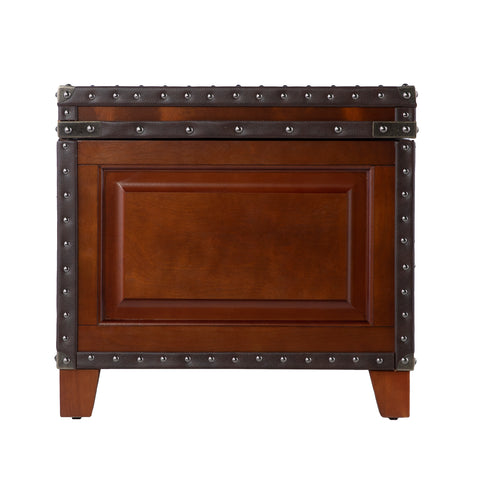 Image of Trunk style coffee table w/ storage Image 7