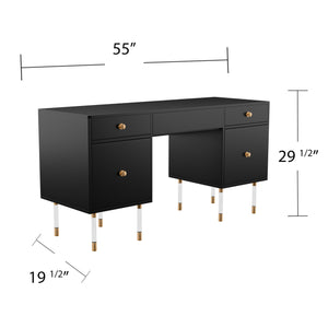 Spacious student desk w/ storage Image 9