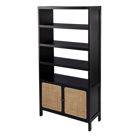 Image of Tall bookcase w/ concealed storage Image 5