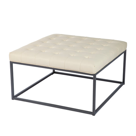 Image of Modern upholstered ottoman or coffee table Image 3