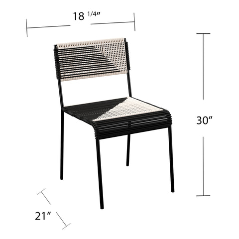 Image of Outdoor bistro table w/ matching chairs Image 6