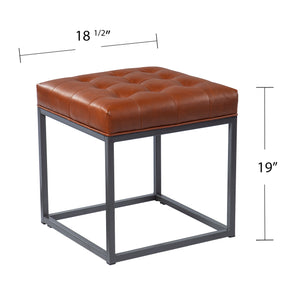 Modern upholstered ottoman Image 10