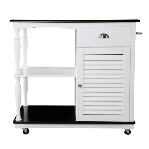 Image of Muxlow Rolling Kitchen Island w/ Storage