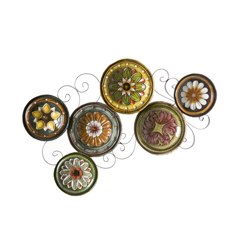 Image of Marinci Scattered Italian Plates Wall Art