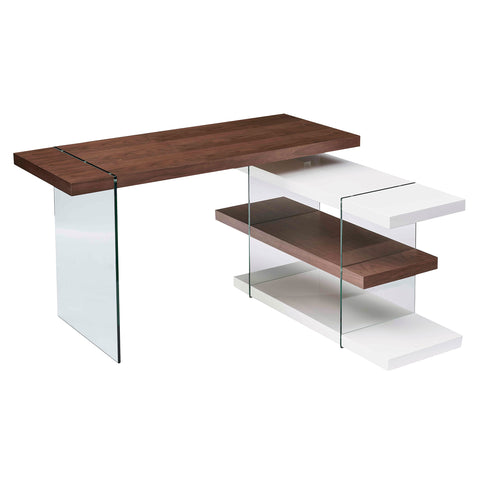 Image of Modern L-shaped office desk Image 6