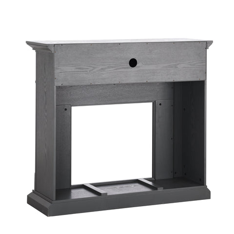 Image of Seneca Color Changing Media Fireplace – Gray