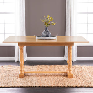 Convertible console to dining table Image 1