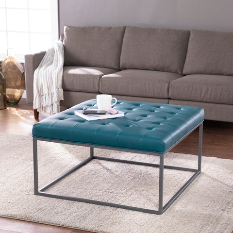 Image of Modern upholstered ottoman or coffee table Image 1