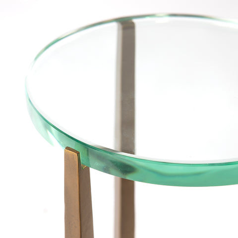 Image of Accent table with glass tabletop Image 4