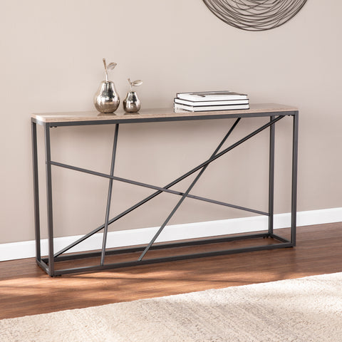 Image of Versatile, small space friendly sofa table Image 1