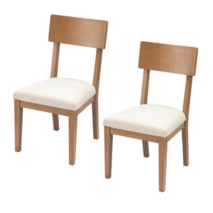 Pair of farmhouse dining chairs Image 5