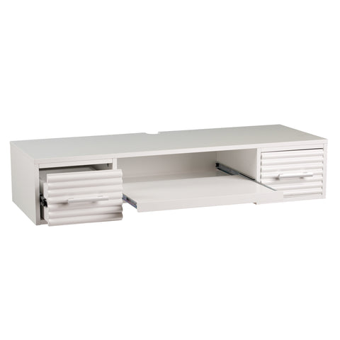 Image of Simon Wall Mount Desk - White