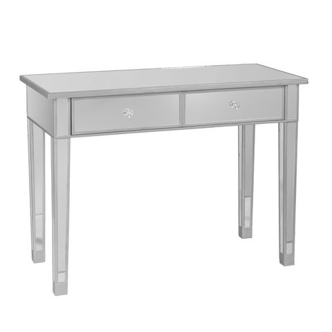 Image of Mirage Mirrored 2-Drawer Console Table