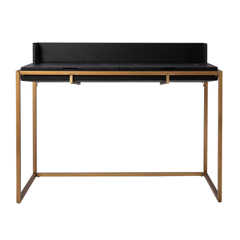 Image of Two-tone writing desk Image 3