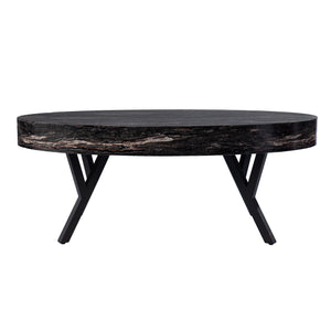 Modern oval coffee table Image 3