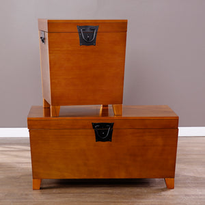 Trunk style side table w/ storage Image 10