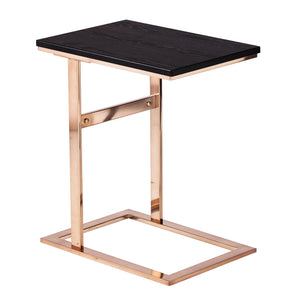 Modern task table w/ metal base Image 4