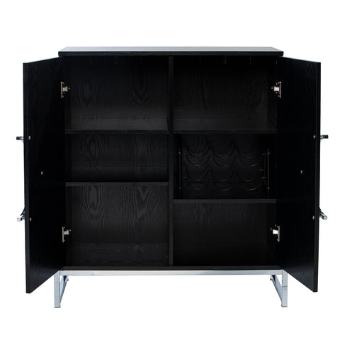 Image of Modern bar cabinet w/ wine storage Image 6