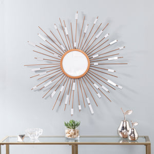 Ardreva Starburst  Mirrored Wall Sculpture