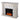 Classic electric fireplace with multicolor marble surround Image 6