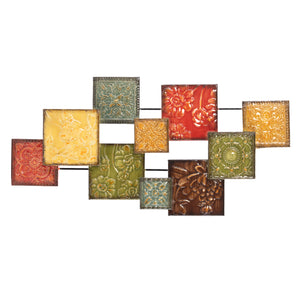 Decorative wall art with multicolor squares Image 4