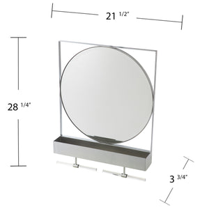 Unique hanging mirror w/ storage Image 7