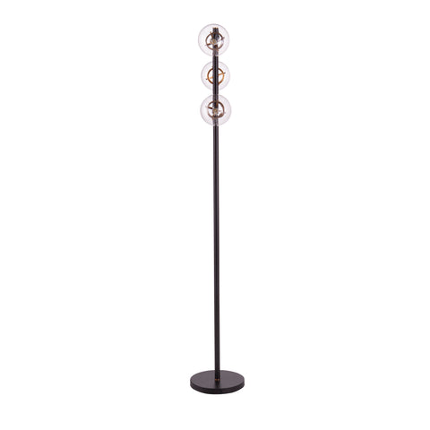 Image of Modern floor lamp w/ 3 lights Image 7