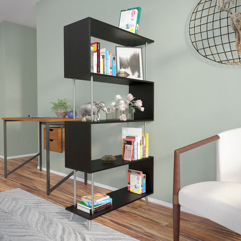 Image of Zig zag bookcase Image 9