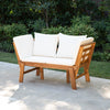 Outdoor loveseat or settee lounge Image 1