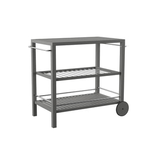 2-shelf outdoor serving cart Image 4