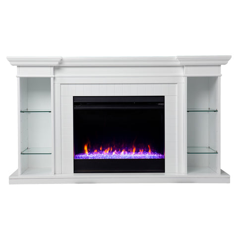 Image of Fireplace curio w/ color changing flames Image 3