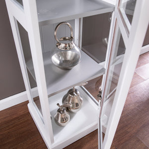 Curio cabinet w/ display storage Image 2