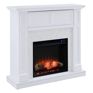 Media fireplace w/ tile surround Image 5